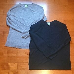 SWEET ROMEO Sweaters Black and Taupe Sz small